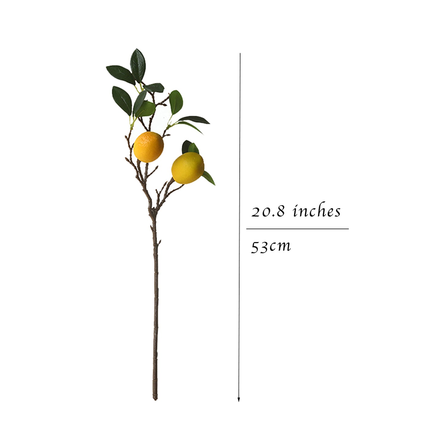 20.8“ Artificial Lemon Branch
