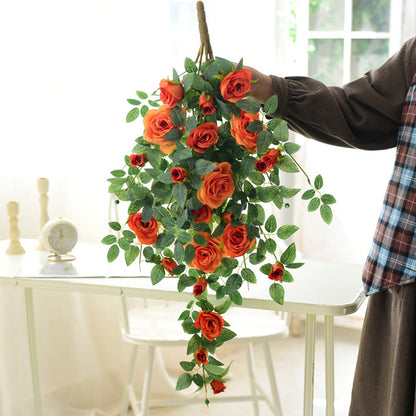 31.4" Cascading Artificial Roses Hanging Flowers