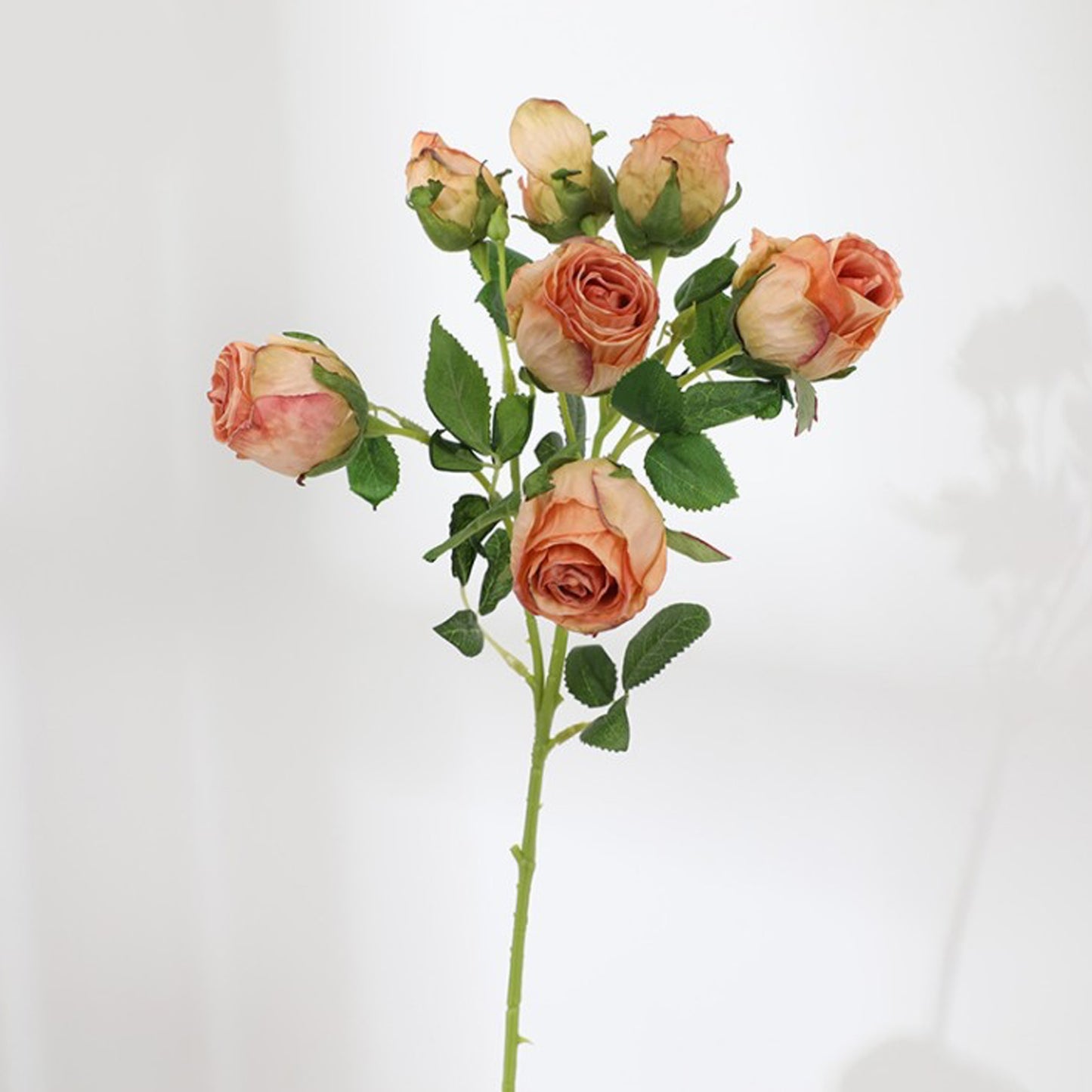 19.6" Faux Dried Rose Buds | 6 Colors