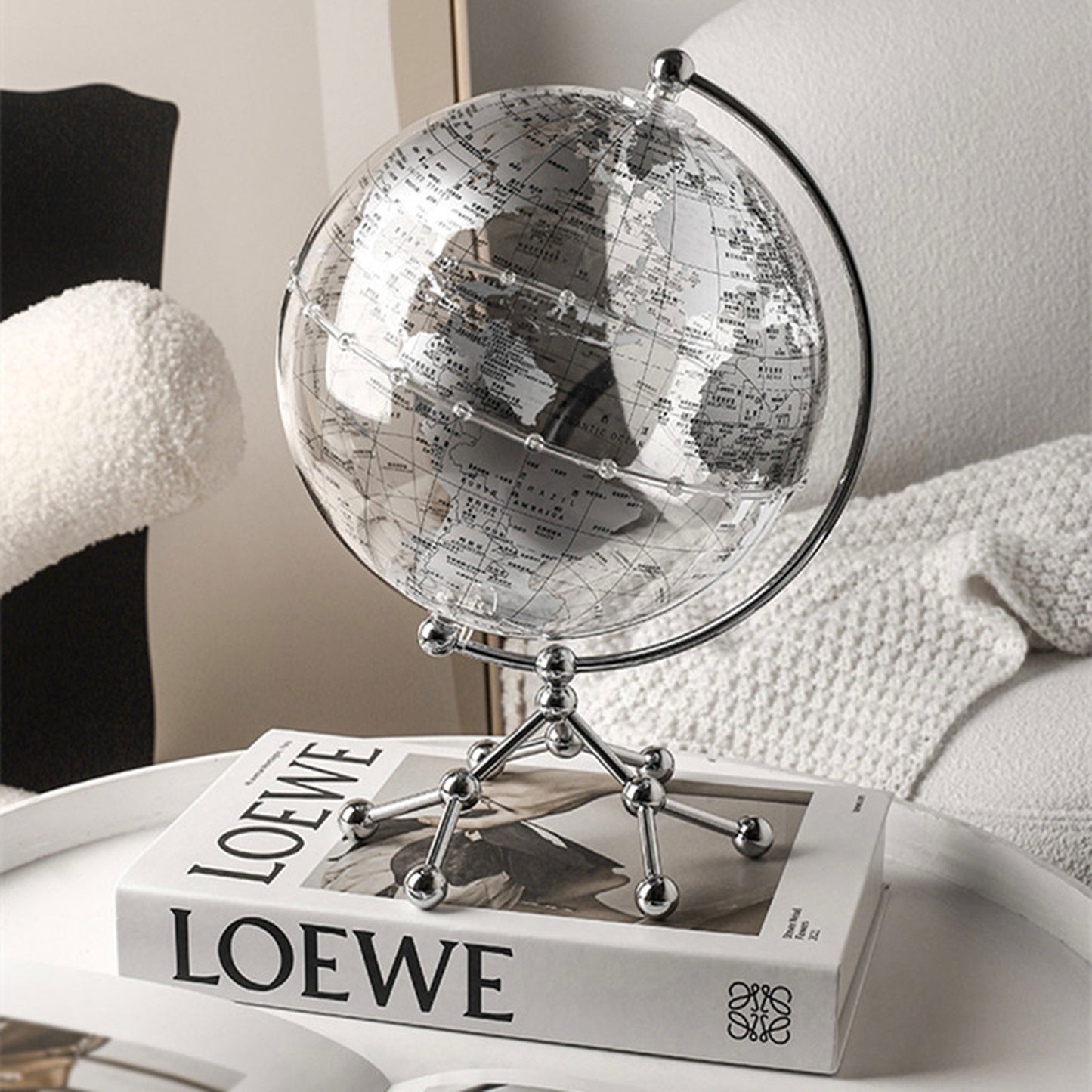 Acrylic Globe with Stand