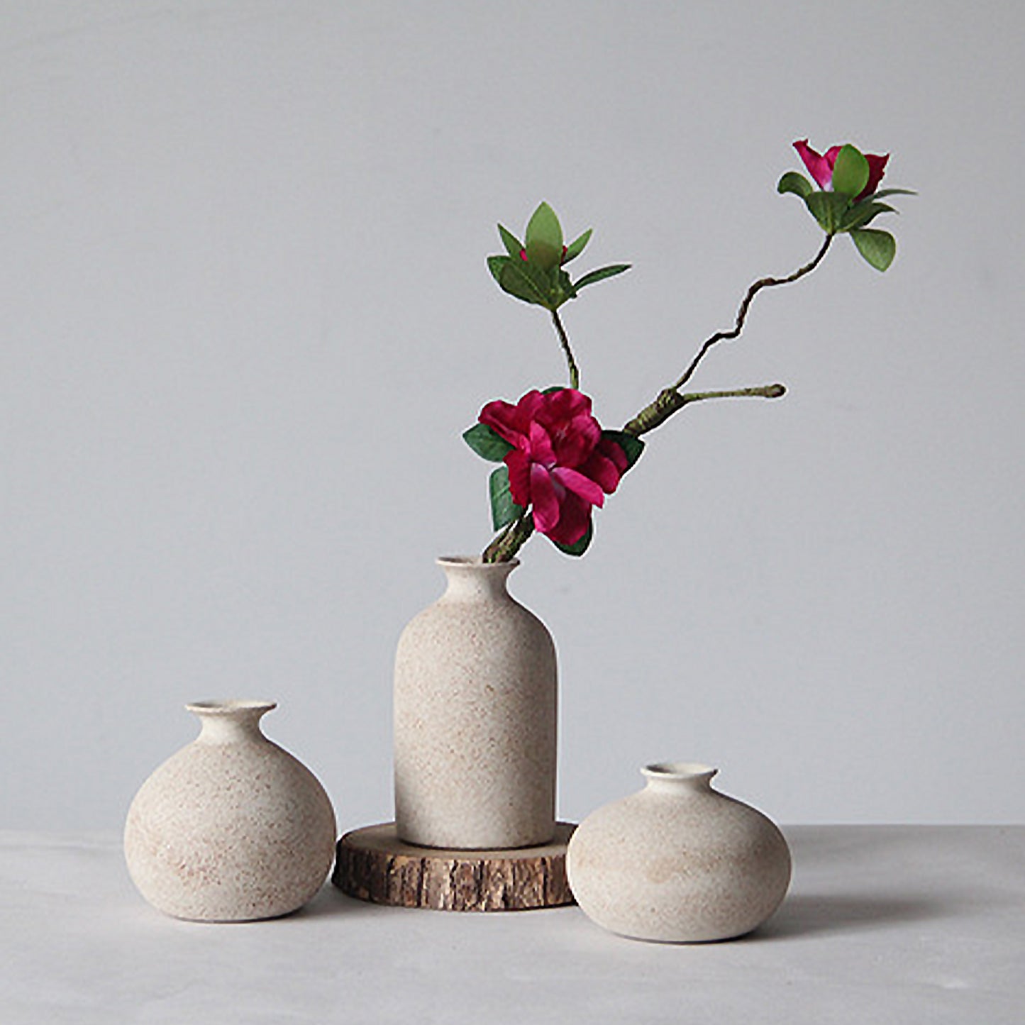 Japanese Wabo-sabi Ceramic Vase