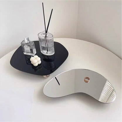 Acrylic Tray with Stainless Steel Stand