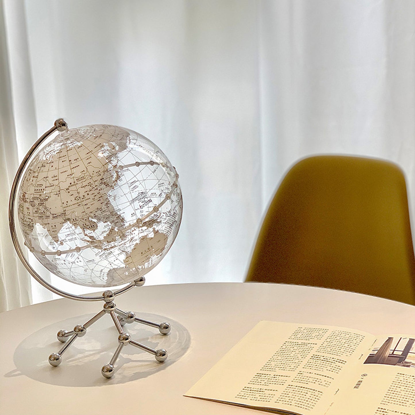 Acrylic Globe with Stand