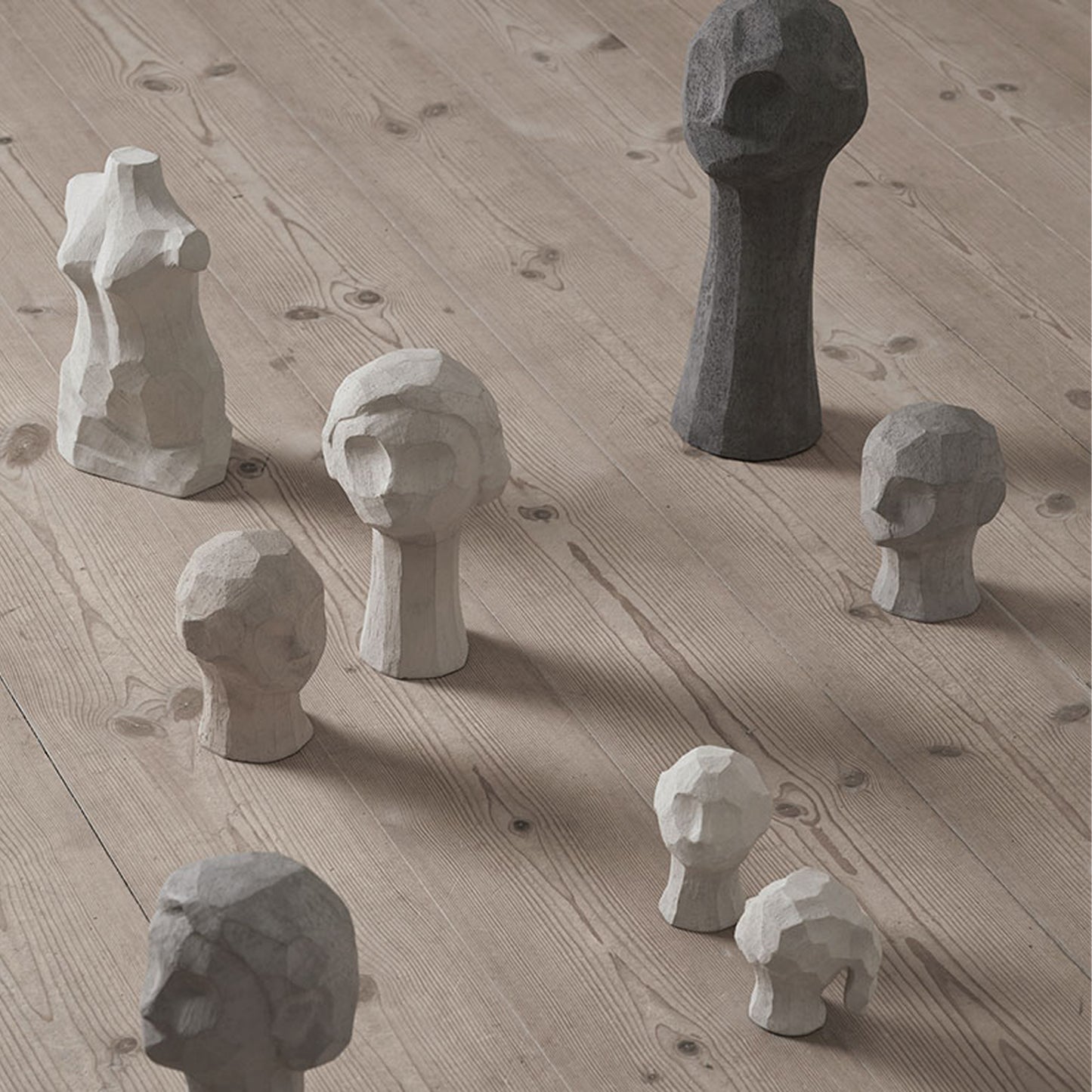 Plaster Sculpted Figures
