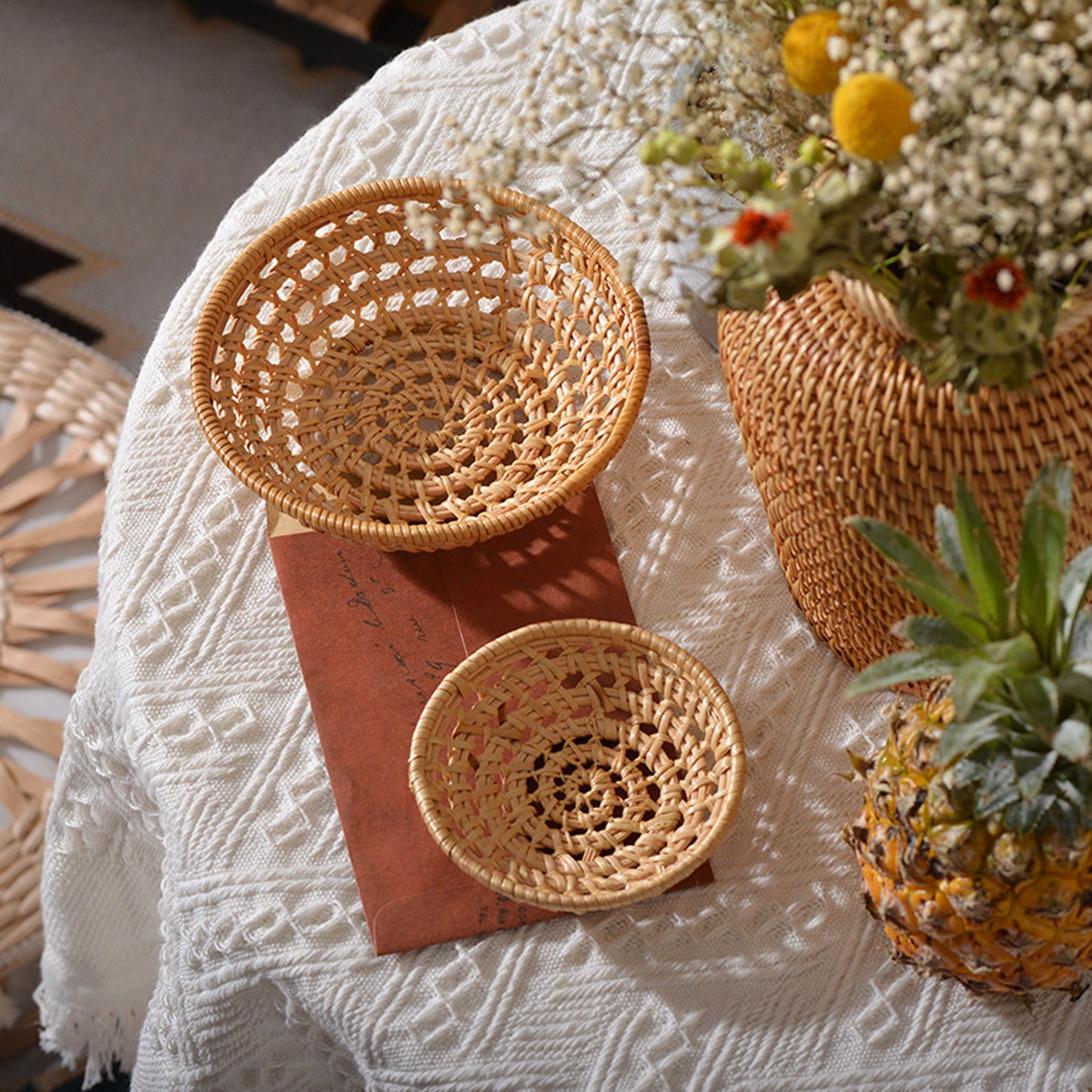 Rattan Wicker Tray