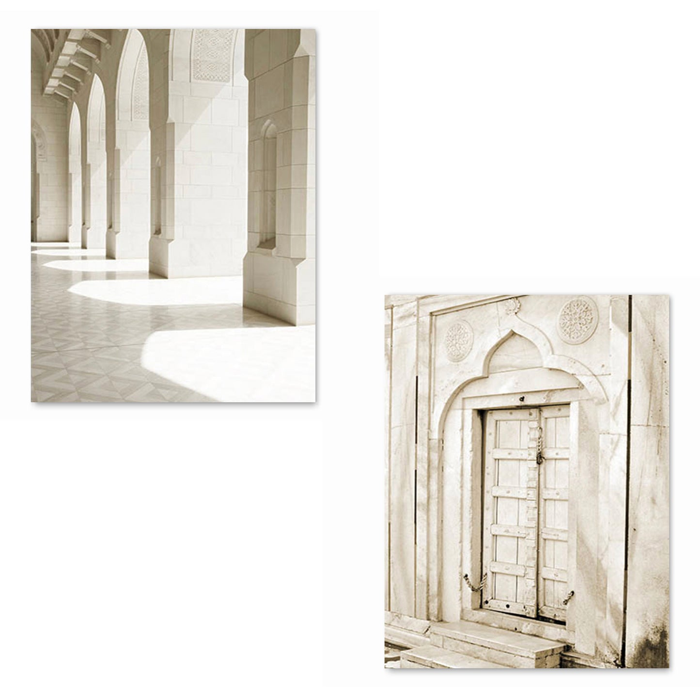 [unframed] Islamic Architecture Taj Mahal Prints Wall Art