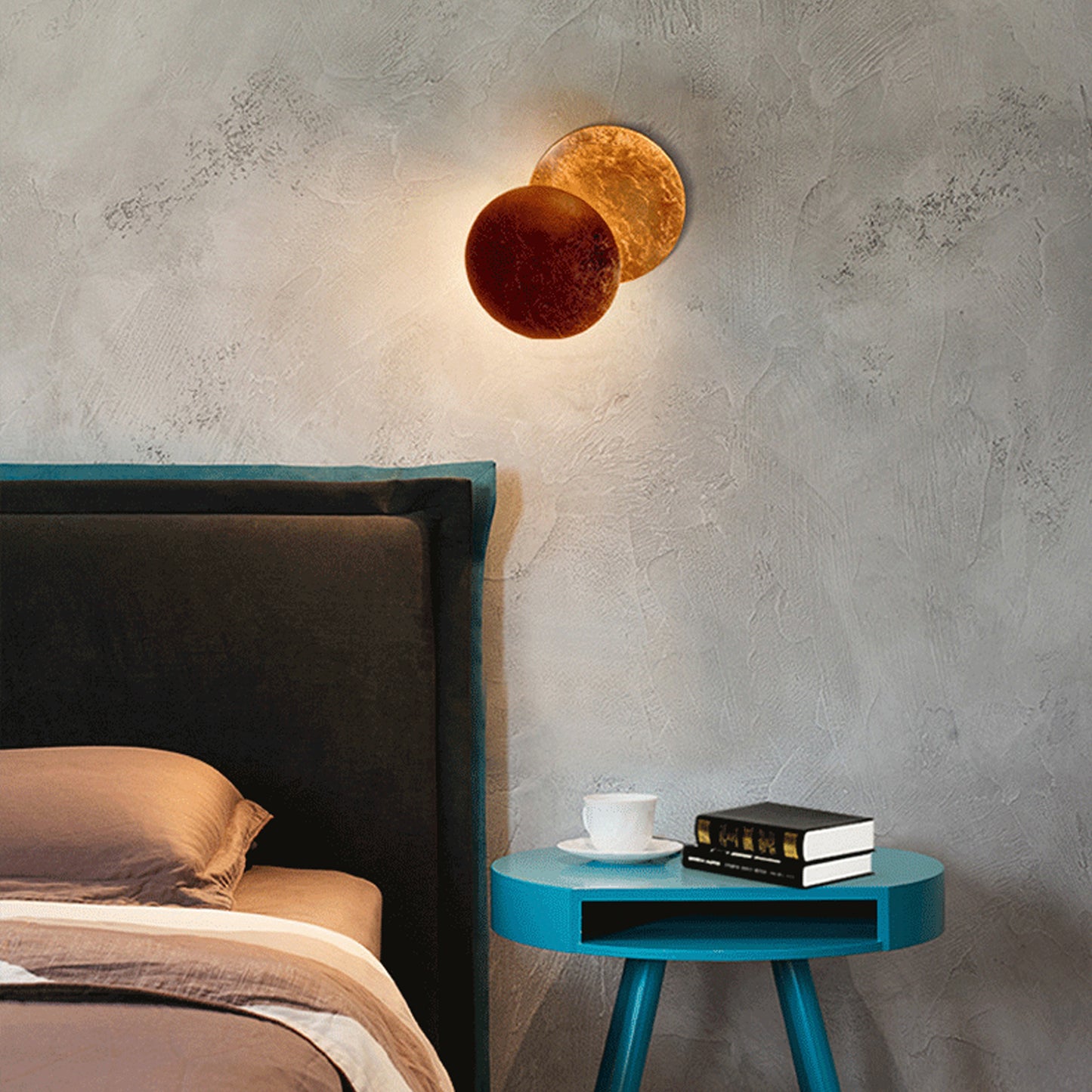 Moon Eclipse Wall Sconce