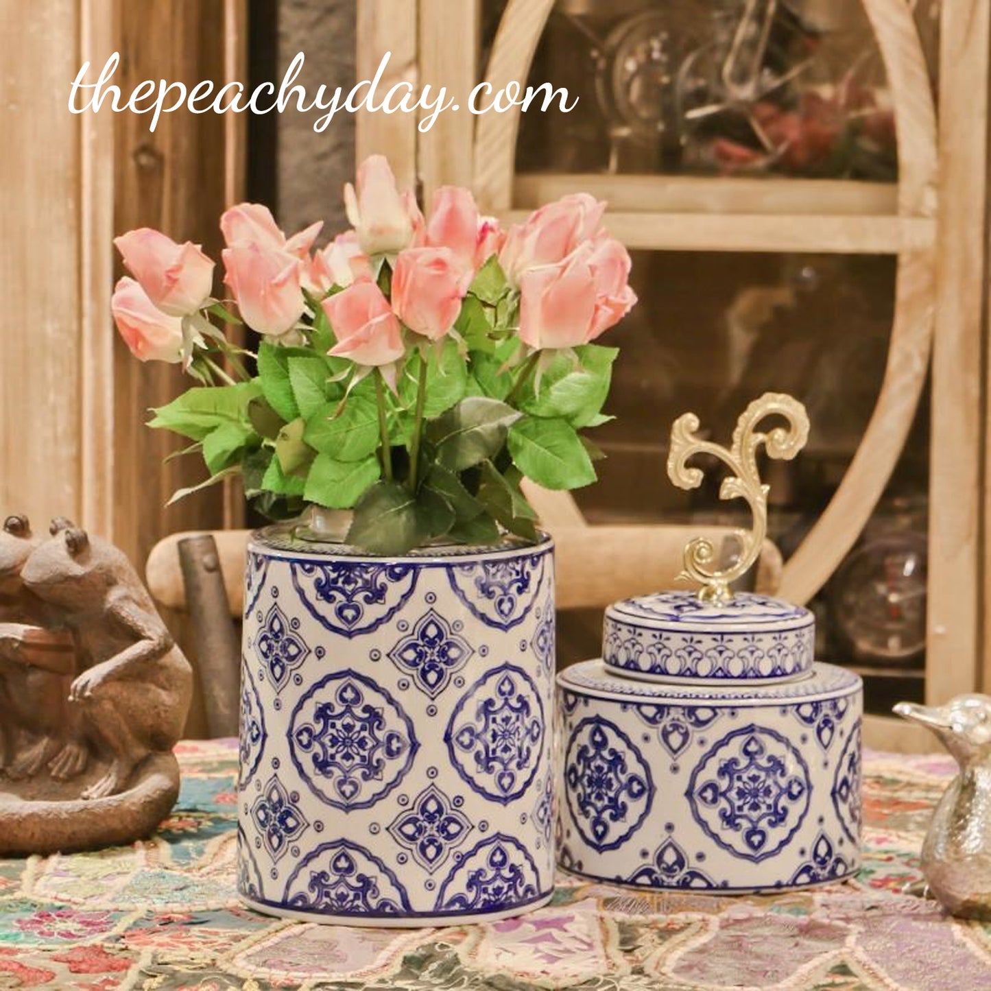 Blue-and-White Porcelain Vase