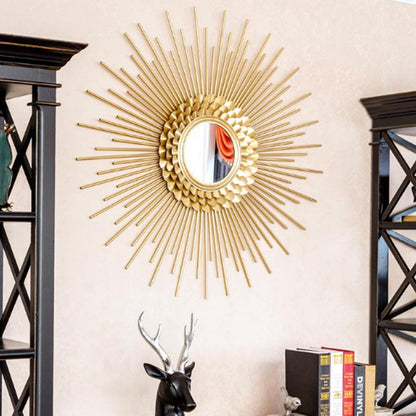 Luxury Wall Hanging Sunflower Mirror