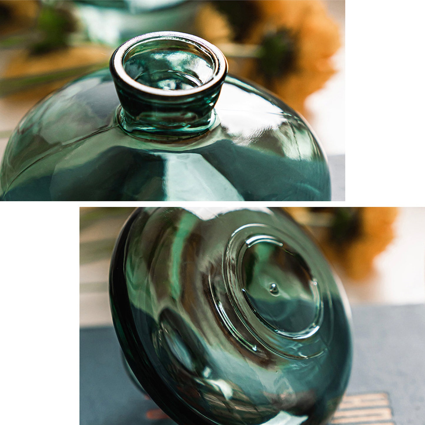 Modern Glass Vase - Set of 3