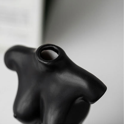 Ceramic Female Form Body Vase