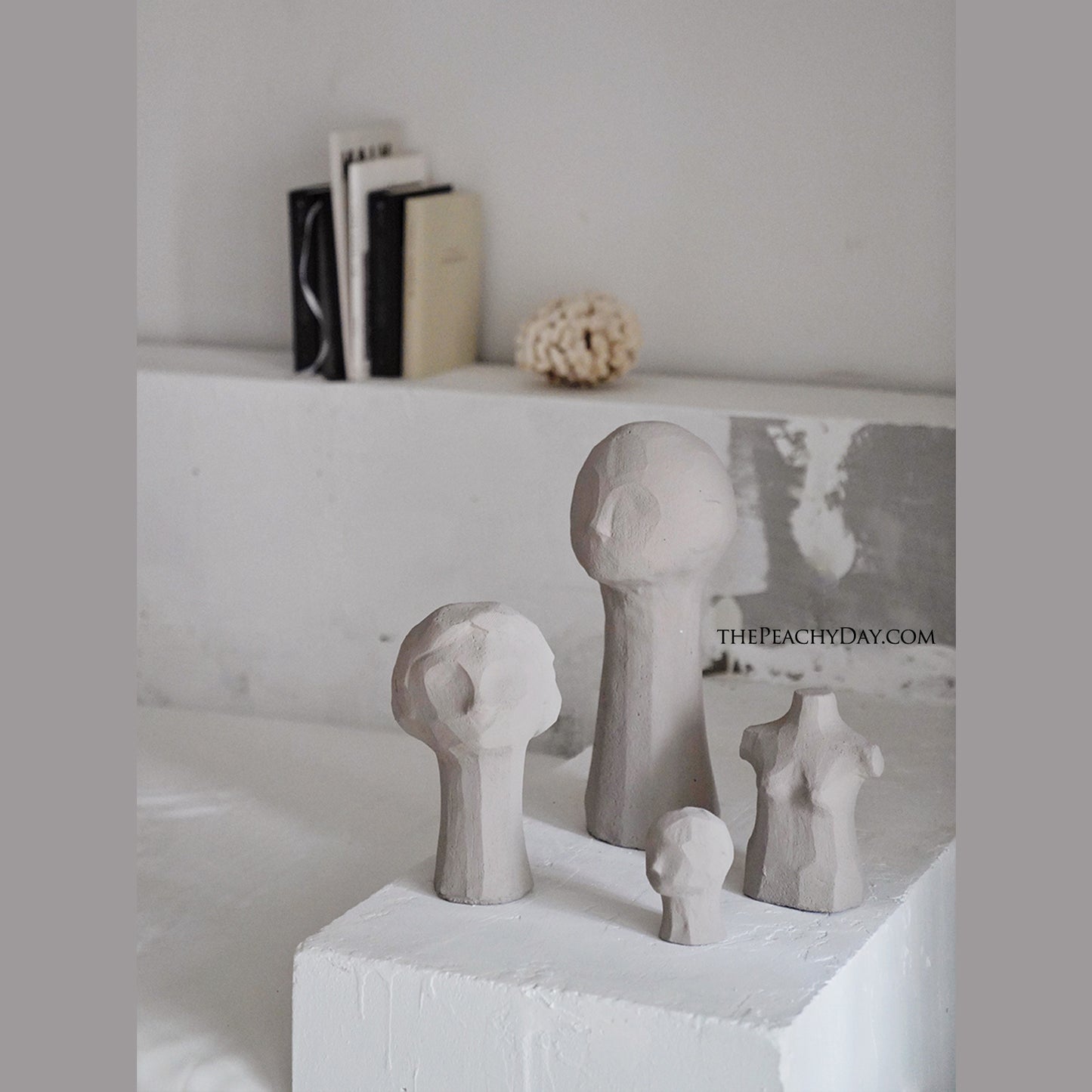 Plaster Sculpted Figures