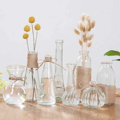Glass Vase Set of 8