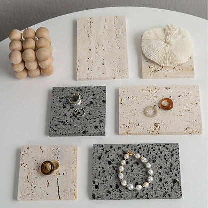 Natural Stone Tray in 2 Colors