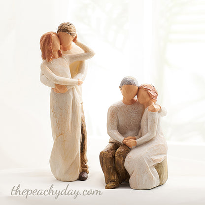 Resin Sculpted Family Figure