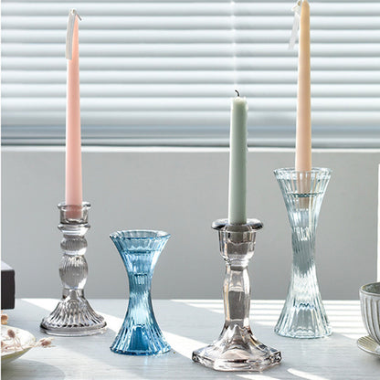 Glass Candle Holder for Candle Sticks