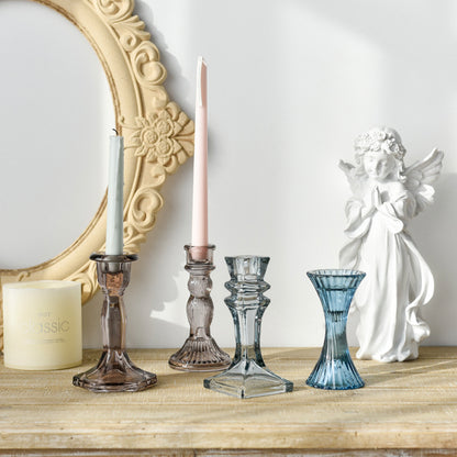 Glass Candle Holder for Candle Sticks
