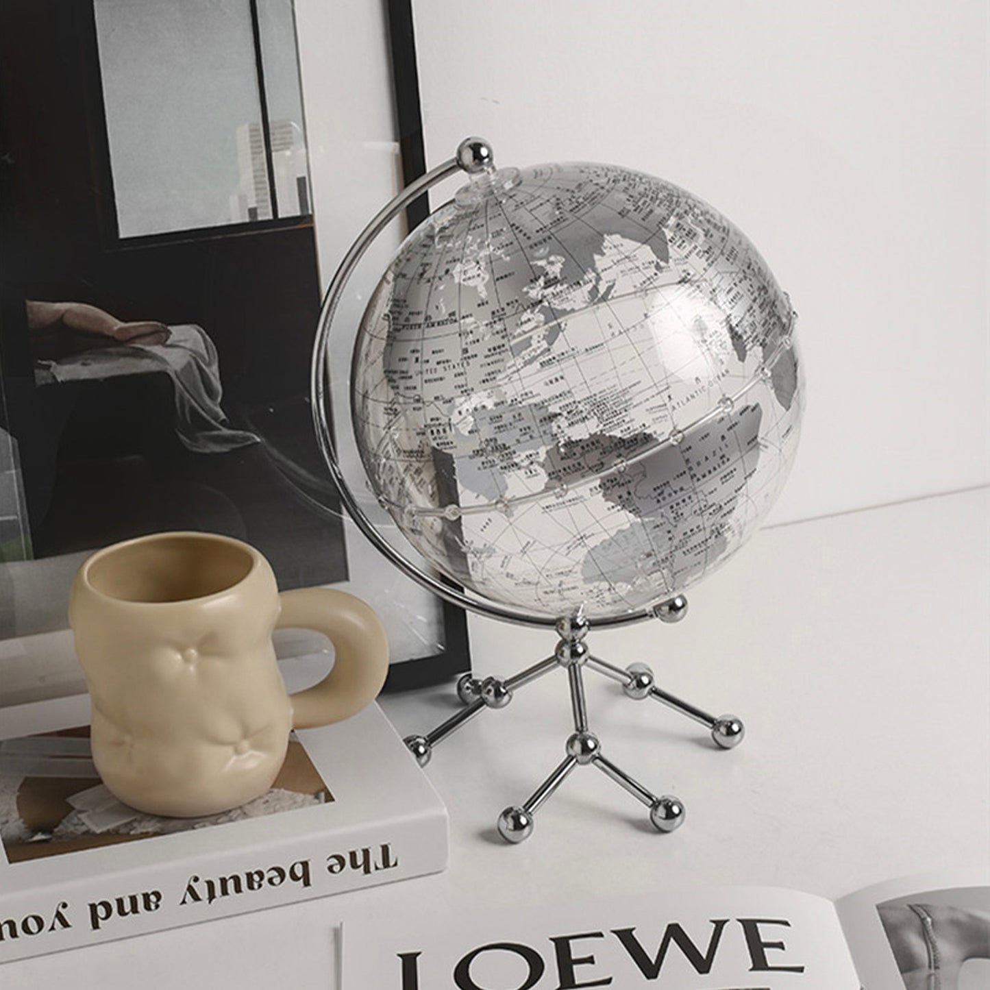 Acrylic Globe with Stand