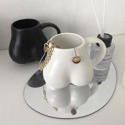 Ceramic Butt Vase Mug