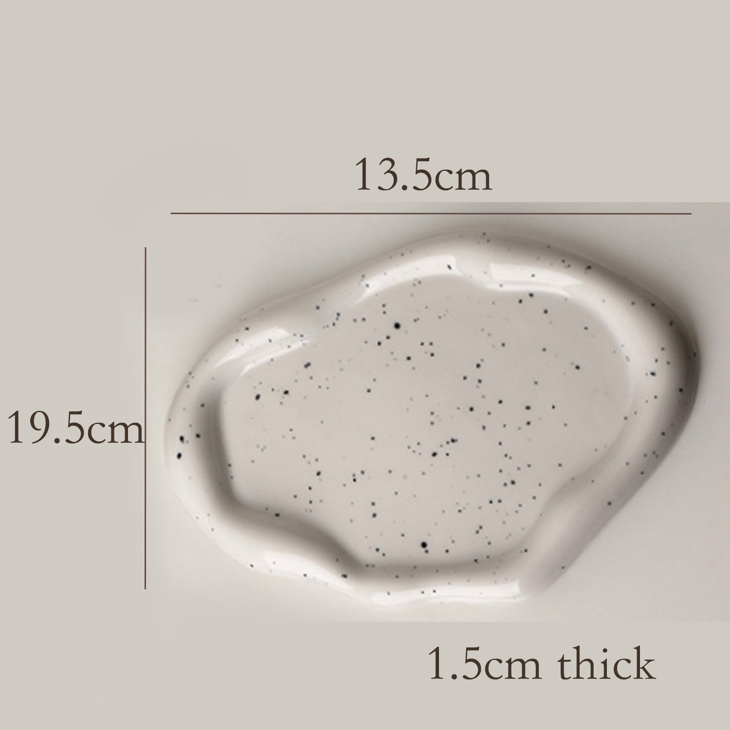 Ceramic Irregular-shaped Dish