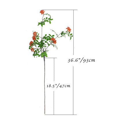 36.6" Real Touch Faux Sophora Flowers | 4 Colors