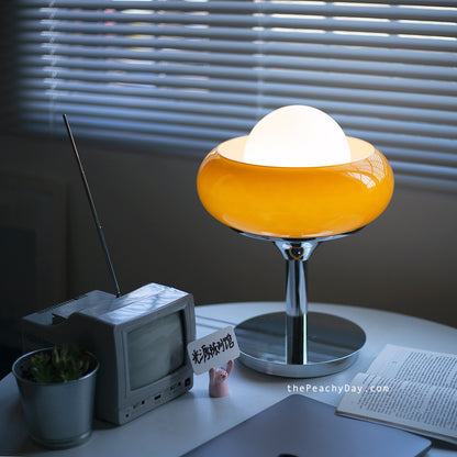 Bauhaus Egg Tart Bedroom Table Lamp