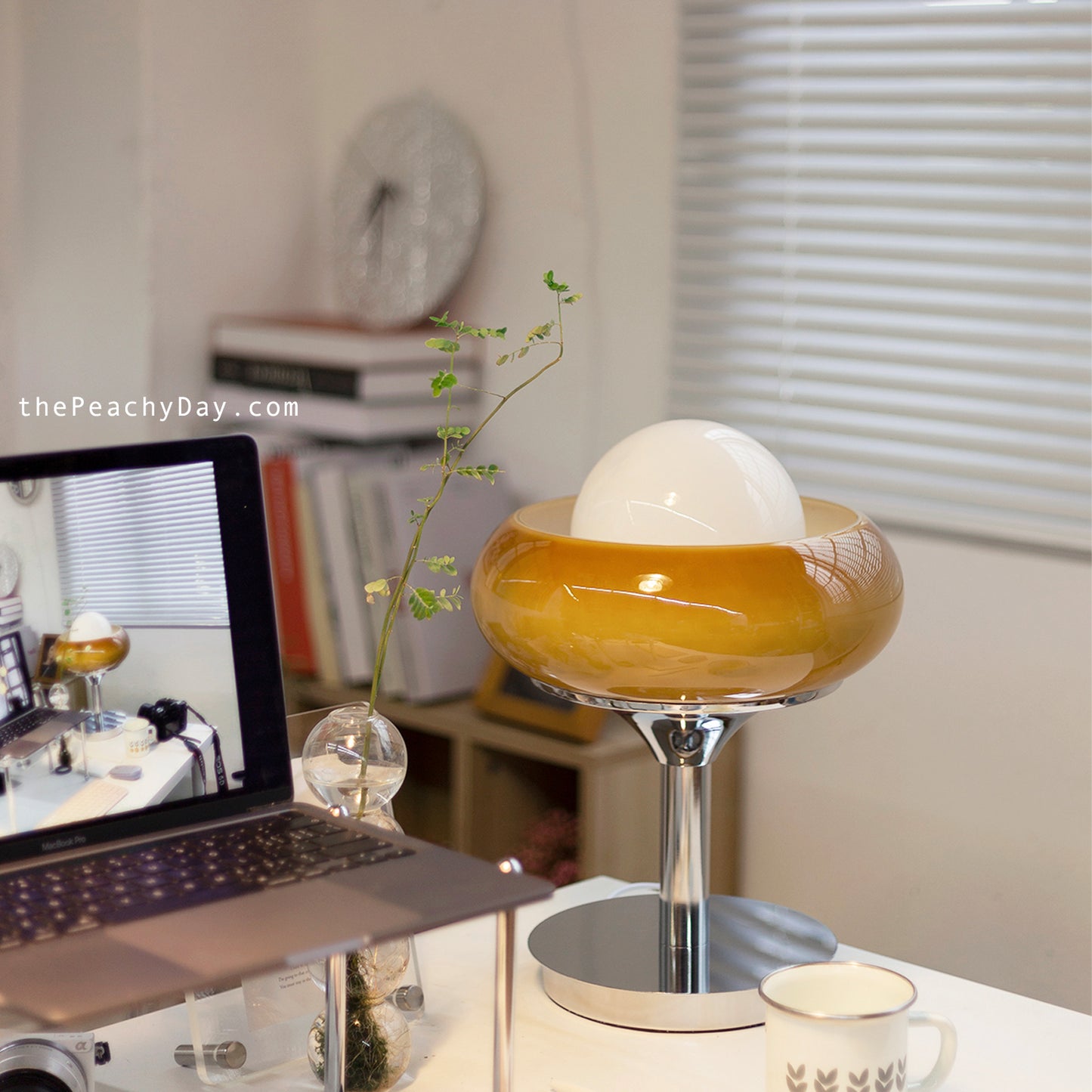Bauhaus Egg Tart Bedroom Table Lamp