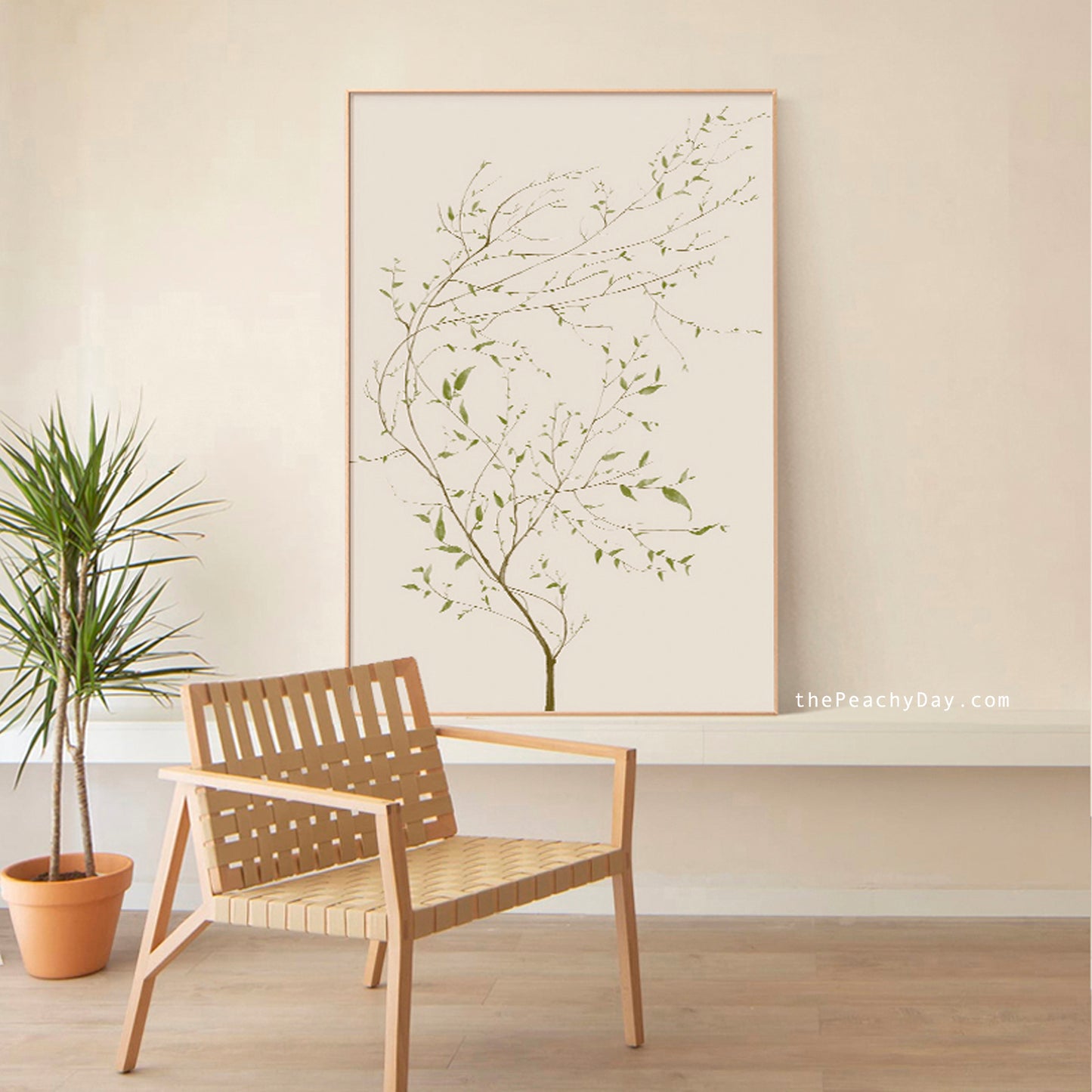 [unframed] Japanese 侘寂 Plant Prints Wall Art