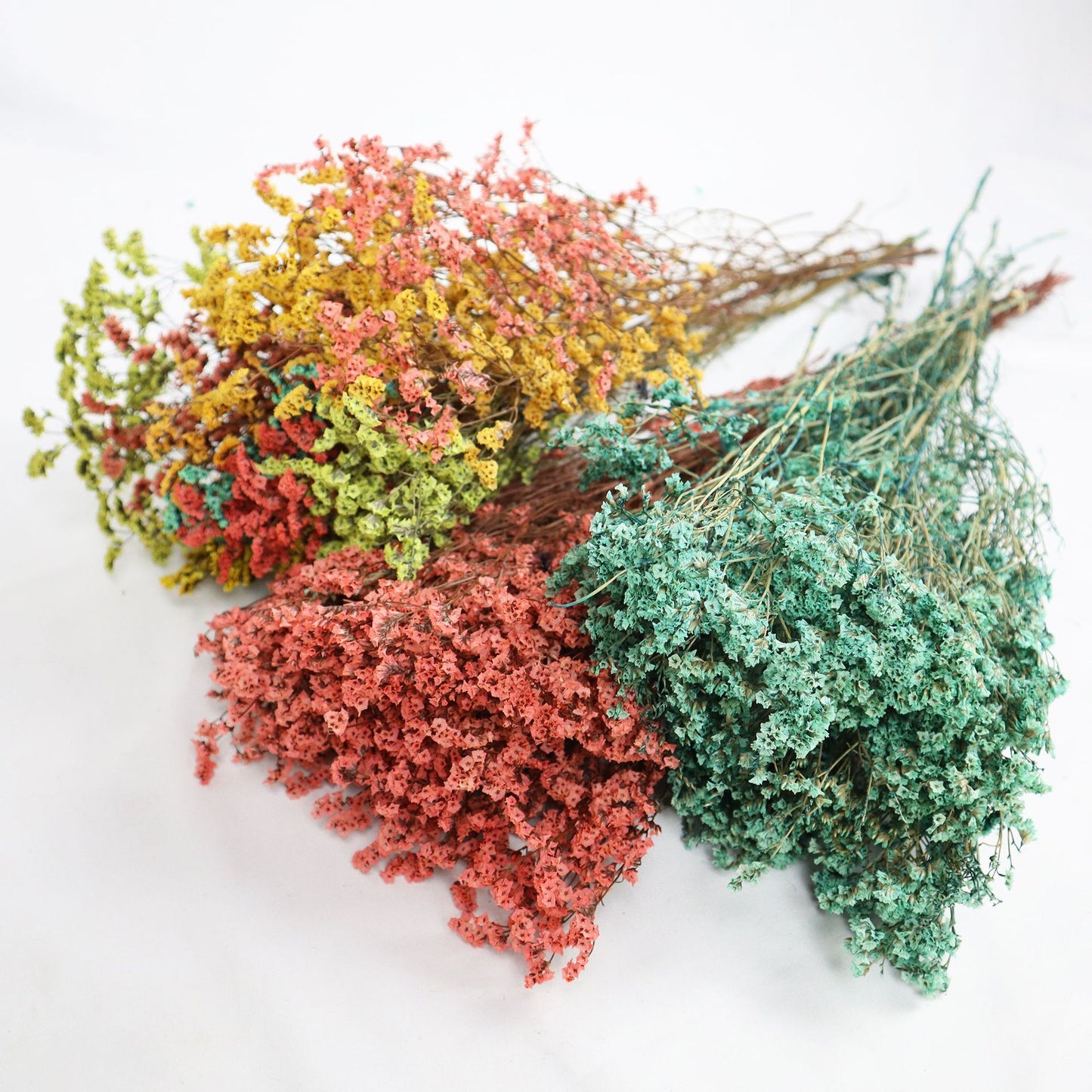 Dried German Statice Bundle | 8 Colors