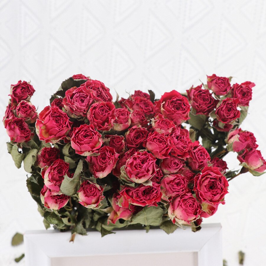 4.2oz Dried Rose Bouquet | 13 Colors