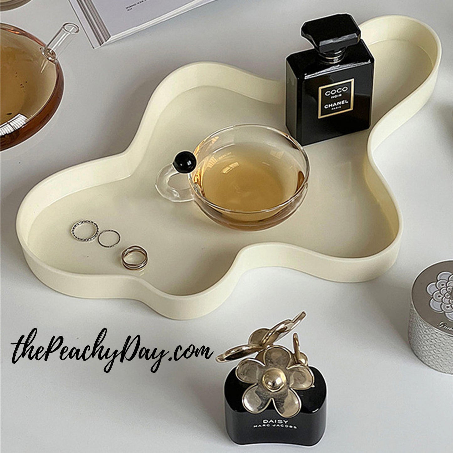 Acrylic Irregular Tray Jewelry Dish