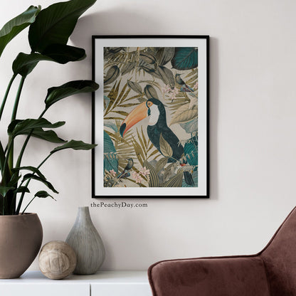 [unframed] Jungle Birds Wall Art Prints