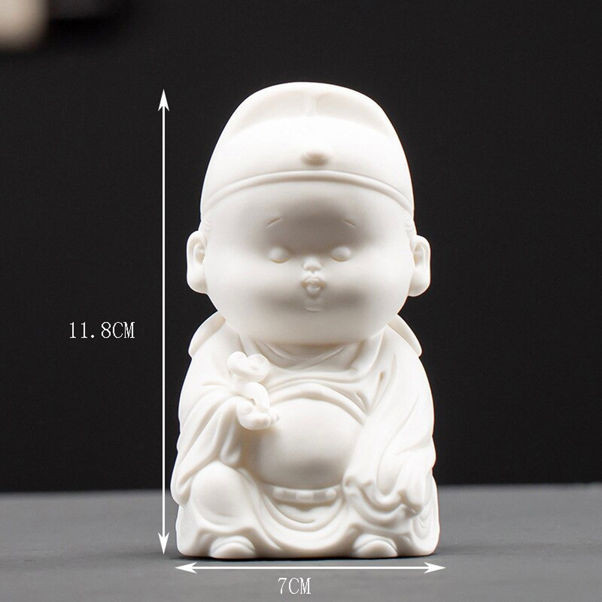 Mini Porcelain Buddha Statue
