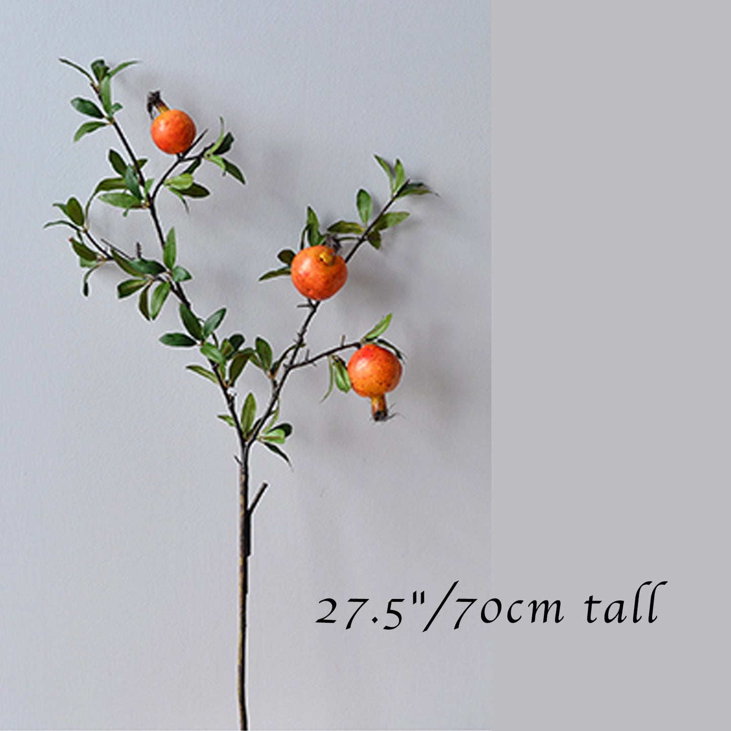 27.5" Artificial Pomegranate Branch