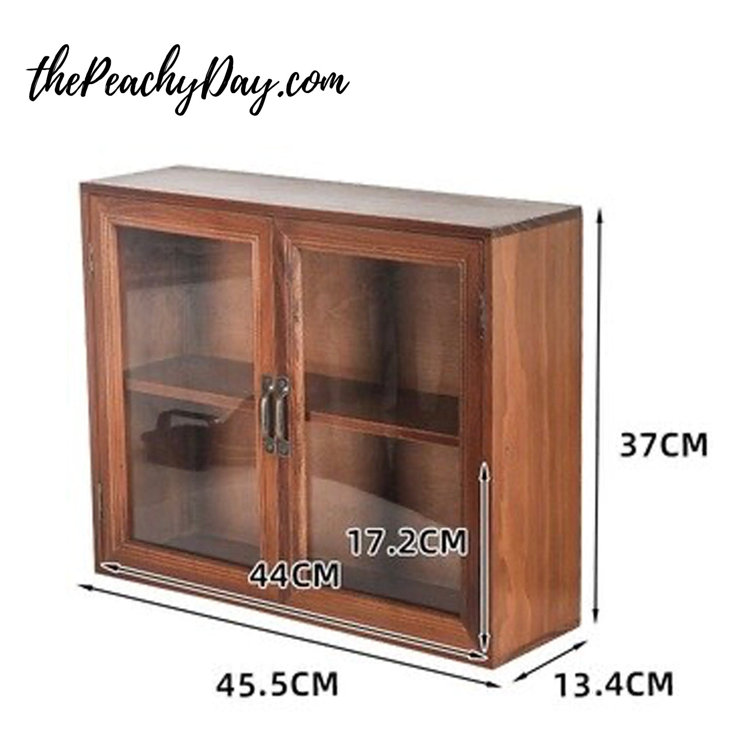 Vintage Wooden Storage Cabinet with Glass Doors Vintage Wooden Cabinet with Glass Lid Case Organizer Storage Display Cabinet for Mini Funko Pop Figures Wooden Display Cabinet Collectible Display Shelves Box