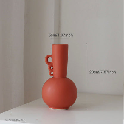 Ceramic Handled Vase