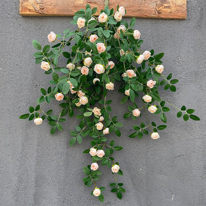 31.4" Cascading Artificial Small Roses Vine