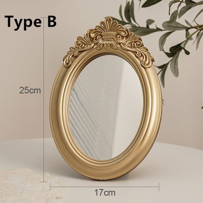 Vintage Mirror with Golden Frame