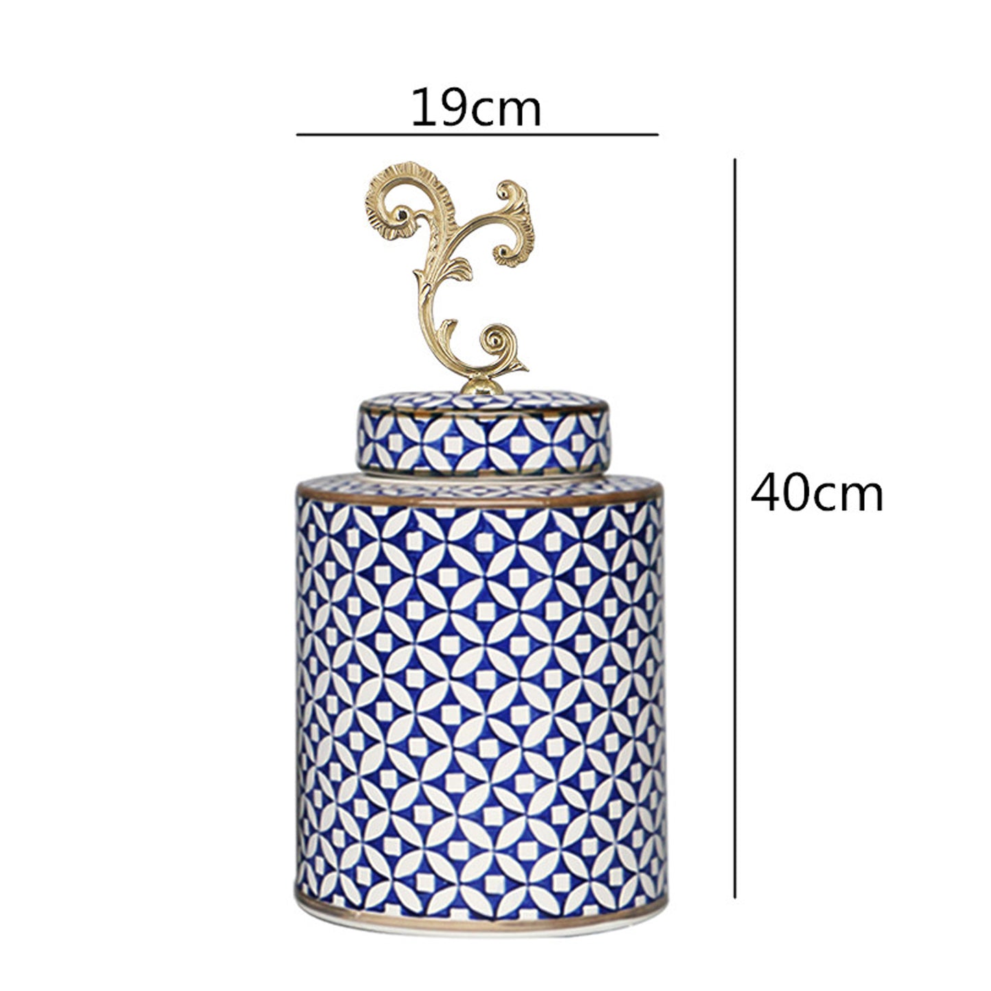 Blue-and-White Porcelain Vase