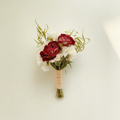 Boho Dried Flowers Boutonnieres | 9 Styles
