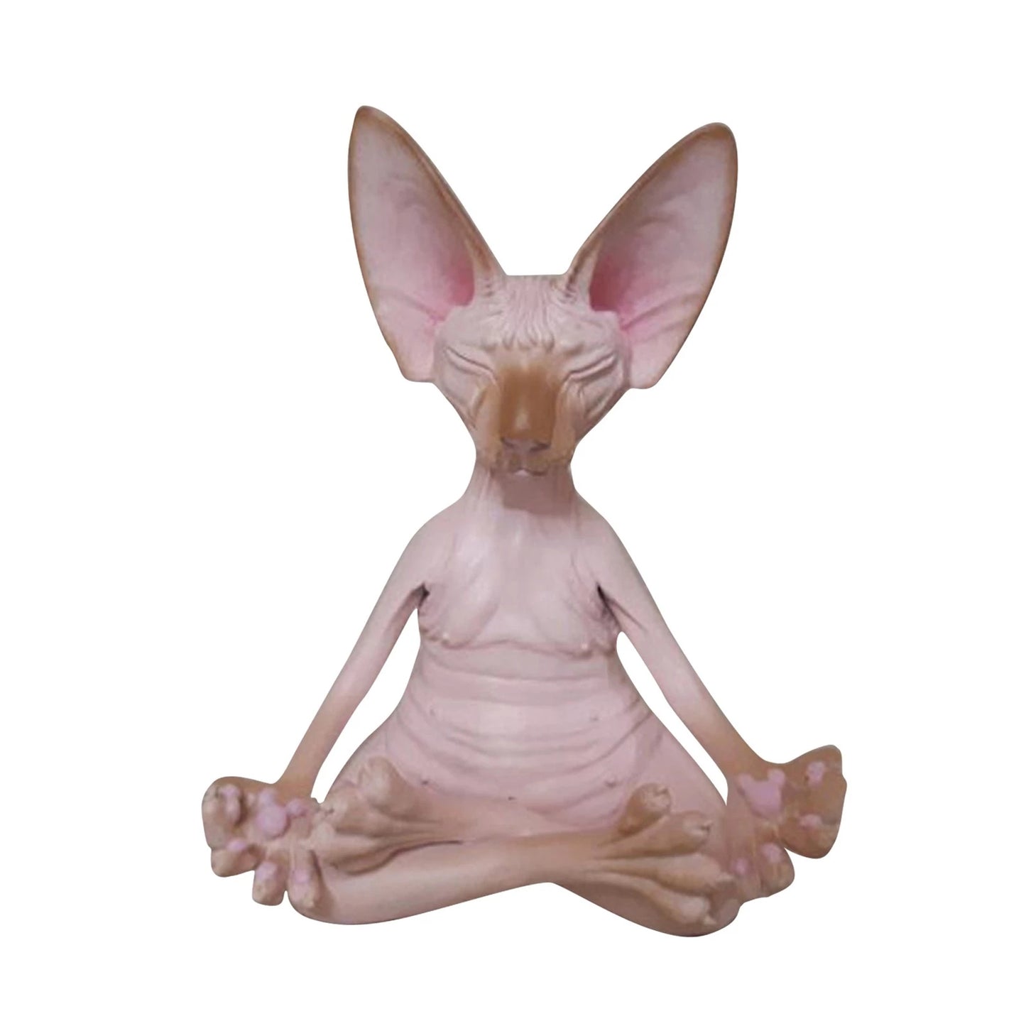 Resin Sphynx Cat Statue