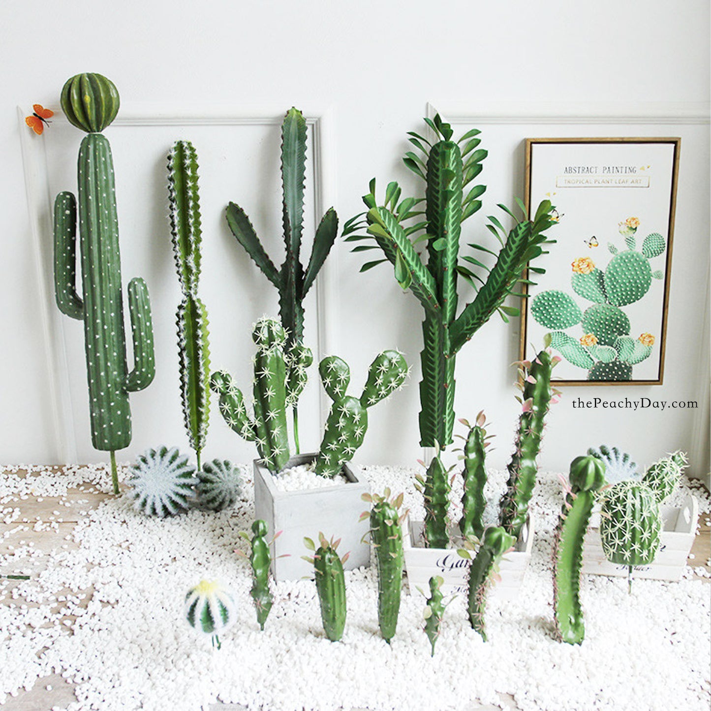 Large Artificial Cactus Pick