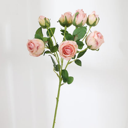 19.6" Faux Dried Rose Buds | 6 Colors