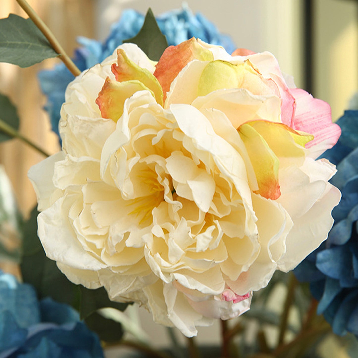 27.5" Faux Silk Dried Peony | 6 Colors