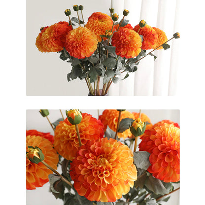 31" Silk Faux Marigold Flowers | 5 Colors