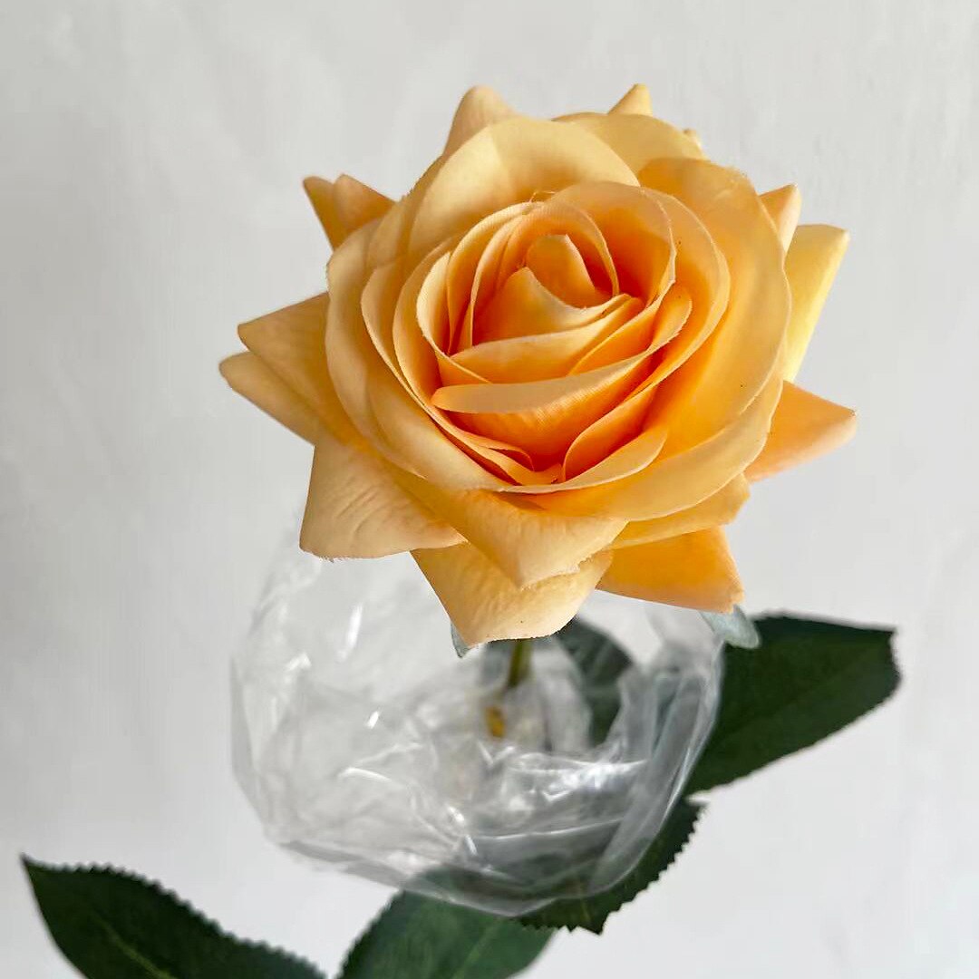 15 Stems of Faux Silk Rose 16.9" | 8 Colors