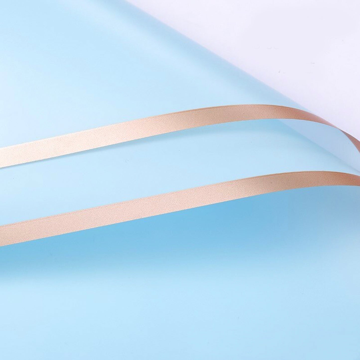 10pcs Waterproof Gilt-Edged Wrapping Paper Sheets