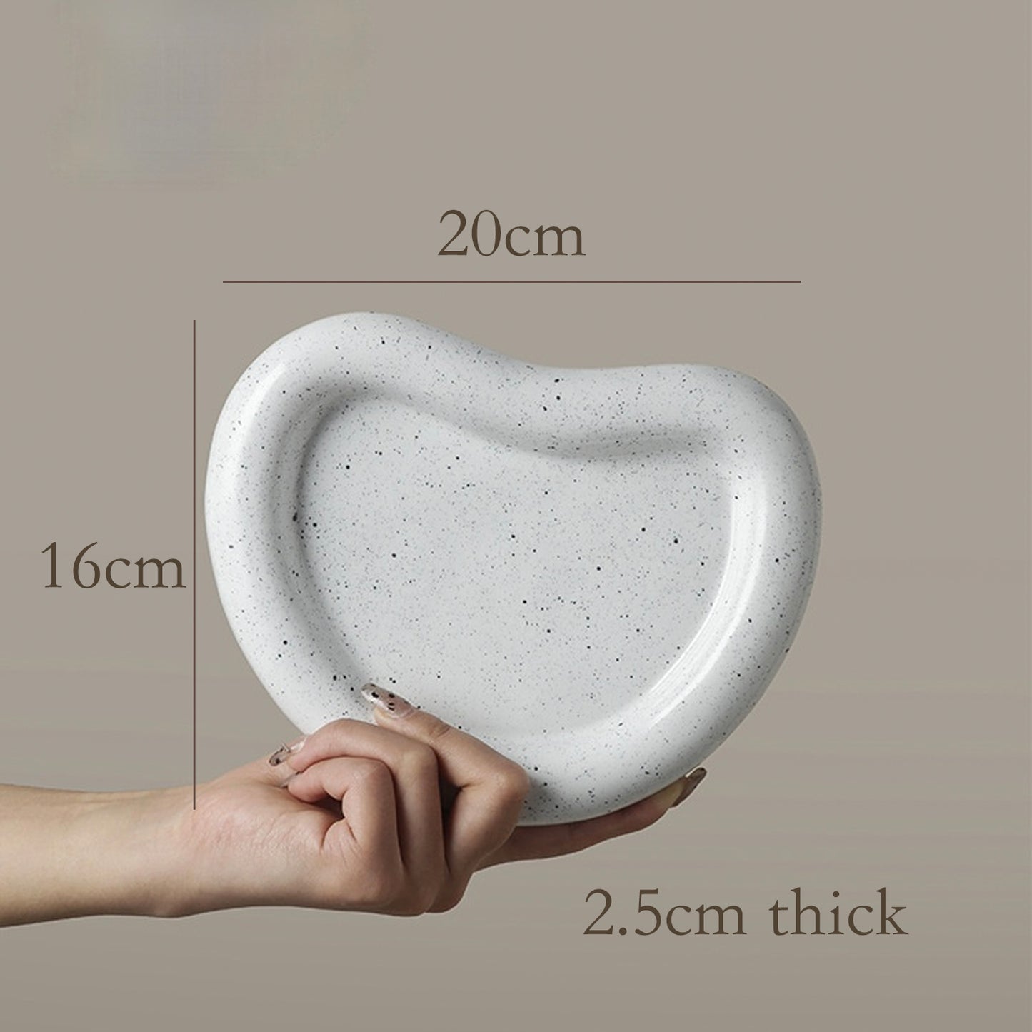 Marble Pattern Ceramic Dish