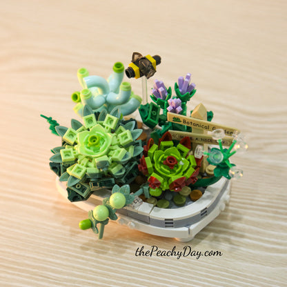 3.3" Succulent Plants Building Set