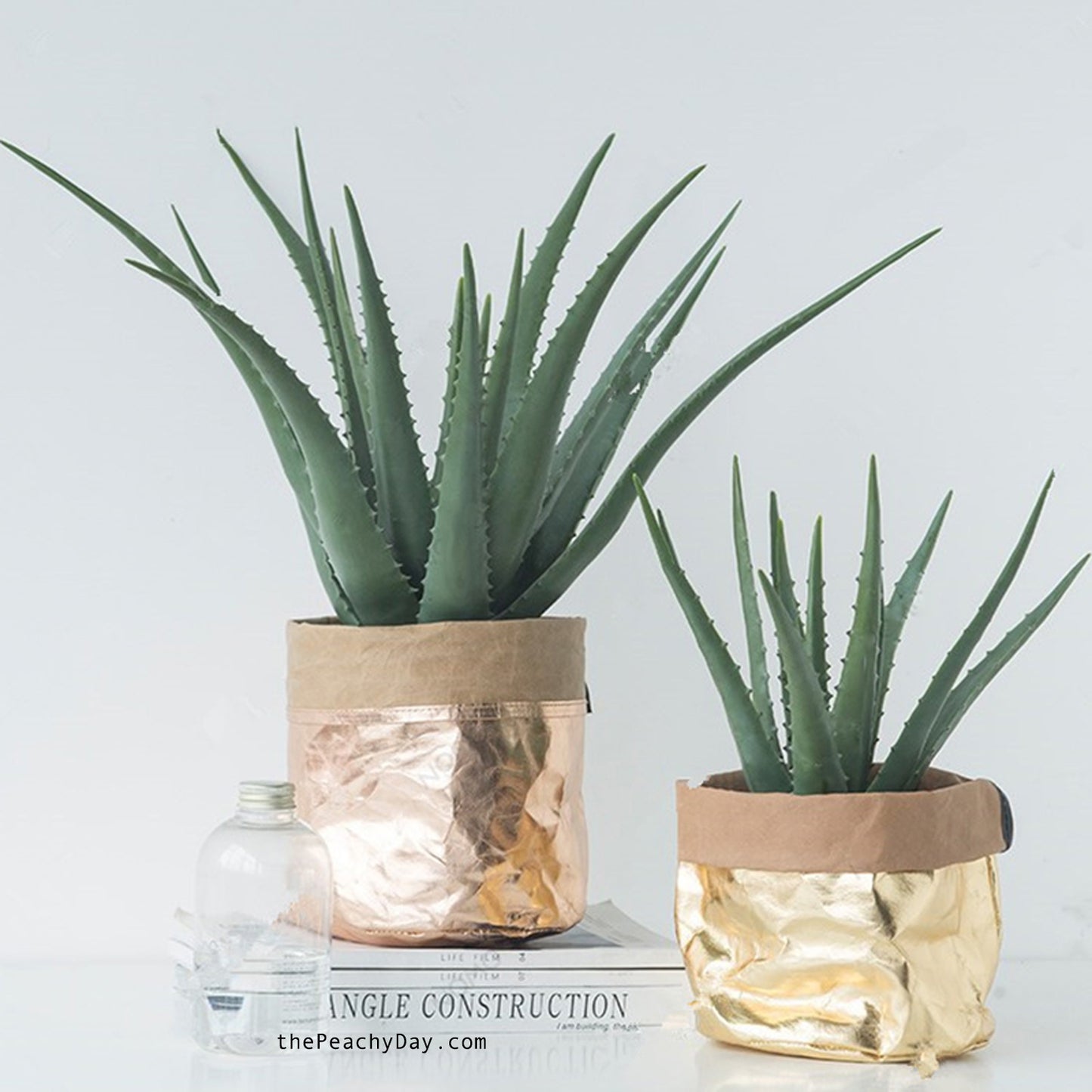 Potted Artificial Agave Plant